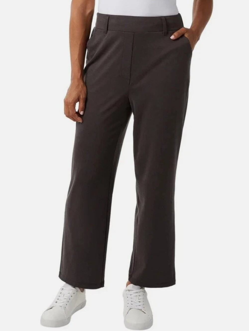 LIKE NEW! 32 Degrees Women's Stretch Twill Pant, Gray, Small